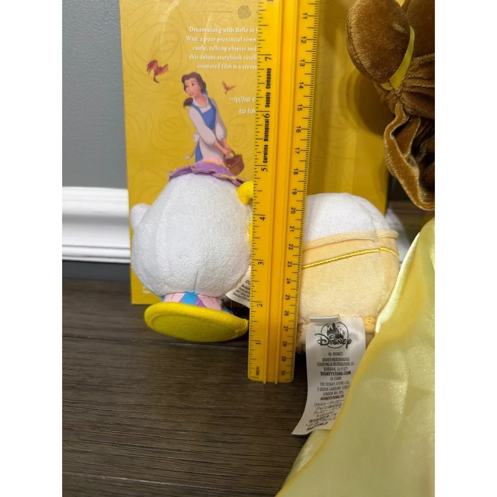 Disney's Beauty & The Beast Belle & Chip‎ Plush Set with Book